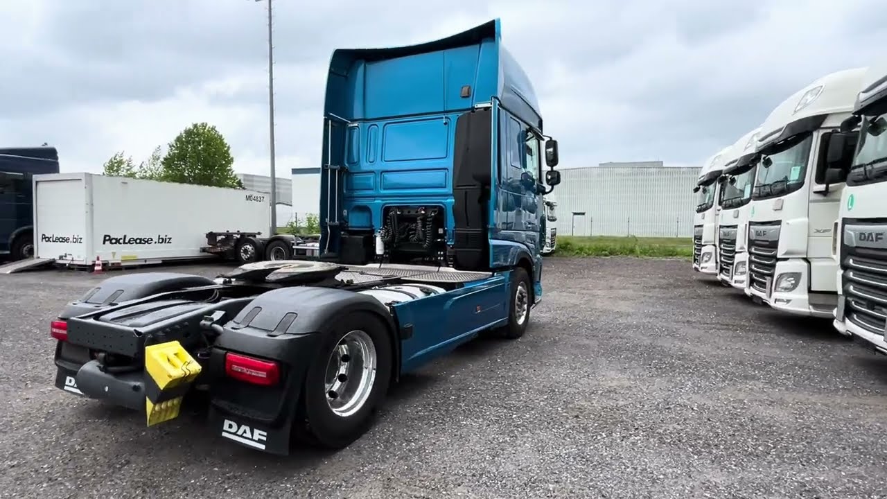 DAF XF 530 FT 4X2 SuperSpaceCab, Jamaica Blau, Alcoa Alu, ZF Intarder, Leder Exclusive...
