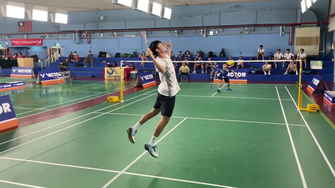 2023全運會男團資格賽 新竹縣vs基隆市 第一點 萬豐誠vs張士杰