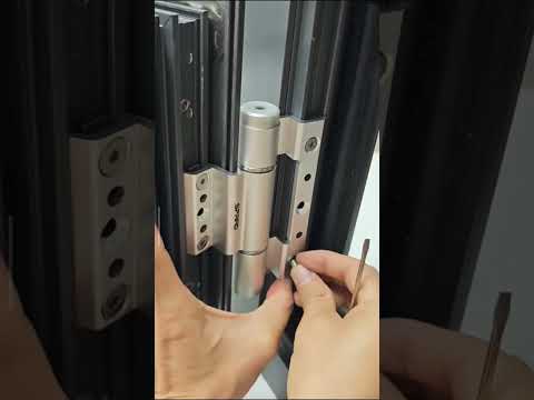 مفصل هيدروليكي   2038 ل النوافذ والأبواب يتميز بتصميم مدمج يمين ويسار وآلية إغلاق