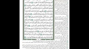 الصفحة ٣ من المصحف الشريف برواية حفص عن عاصم القارئ د.بريك سعد بريك- إجازة التجويد من الأزهر الشريف