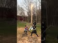 Amtgard Rising Winds Valkyrie tournament sword and shield brackets! Ash vs Tiibi p2! #amtgard #larp