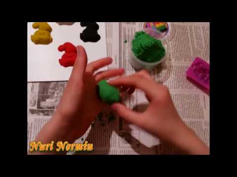 Удивительный и развивающий радужный песок