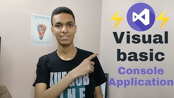شرح وتطبيقات على لغة Visual Basic | Console application