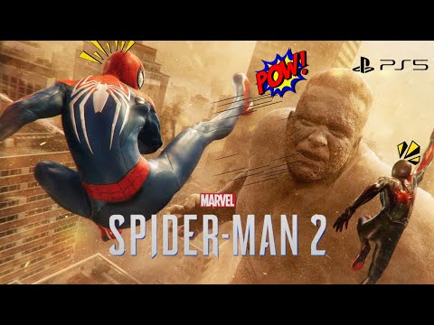 Spiderman 2 - Sandman Boss Fight Gameplay