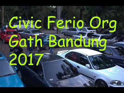 Honda Civic Ferio Org Family Gath Bandung 2017 @ Kampung Sawah