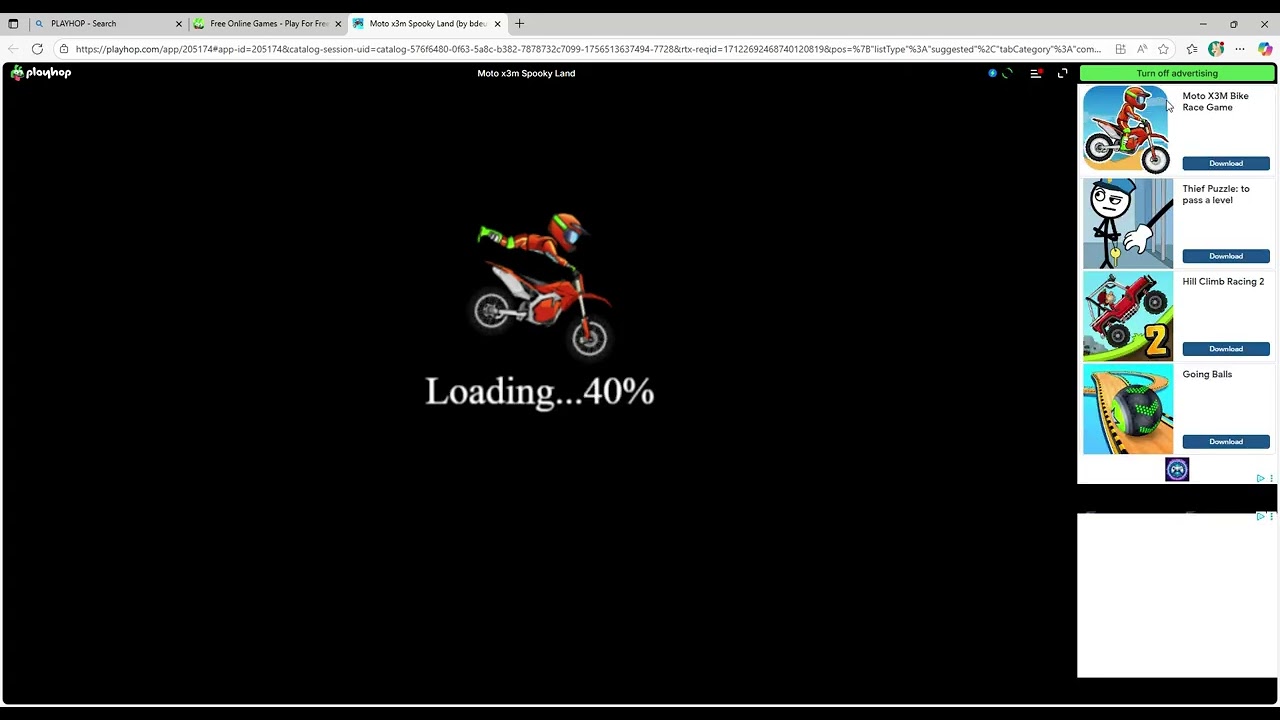 Moto x3m Spooky Land by bdeuxagames  Play Online For Free On Playhop and 2 more pages   67   Microso