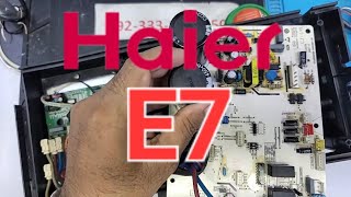 Haier Dc inverter ac E7 F3 error outdoor pcb Dc inverter ac all pcb world's best training center