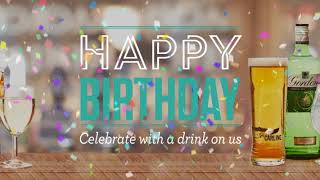 Sizzling Pubs Birthday Message App Tile