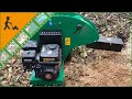 Agrieuro premium line petrol garden shredder  7 hp petrol engine  wood chipper  customers