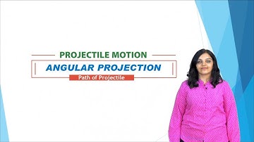 NEET-UG/JEE (Main) - Physics - Kinematics - Angular Projectile Motion : Path of projectile