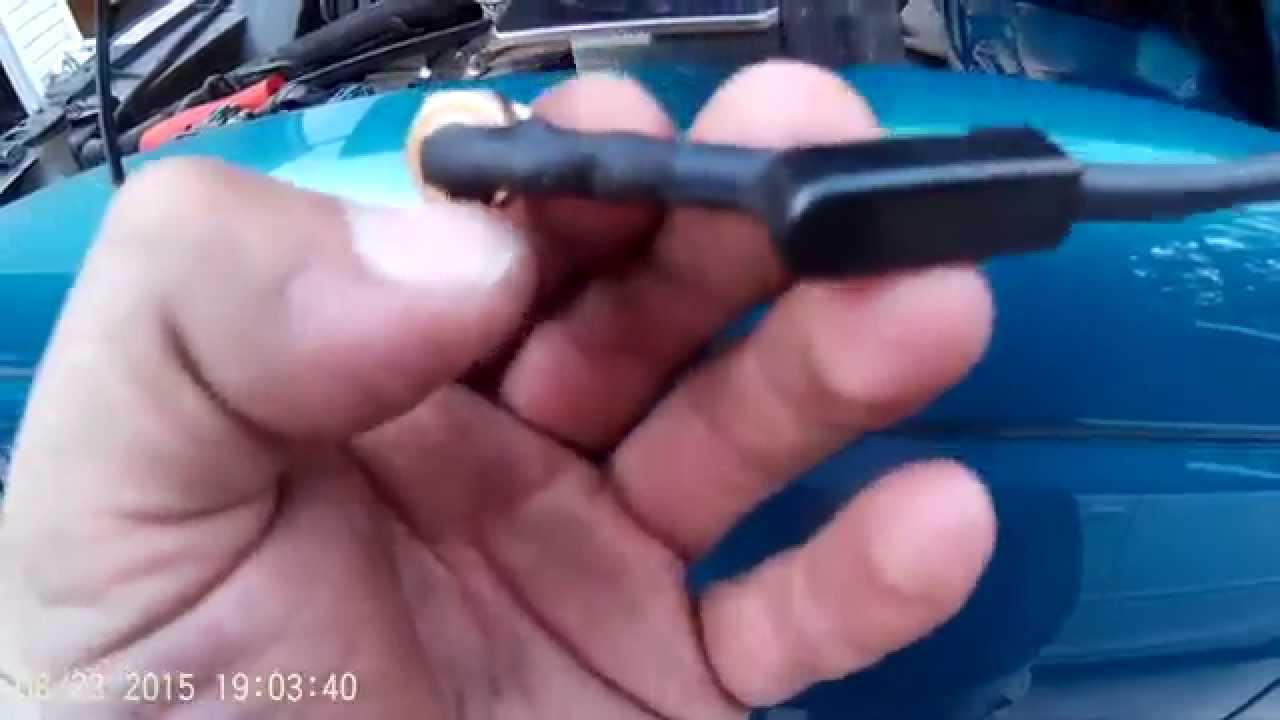 Installing NMO Antenna Fender Mount on 98 Chevy Silverado - YouTube