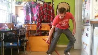 Effortless Leg Wrap Kick: Master the Art with This Easy Nunchaku Tutorial