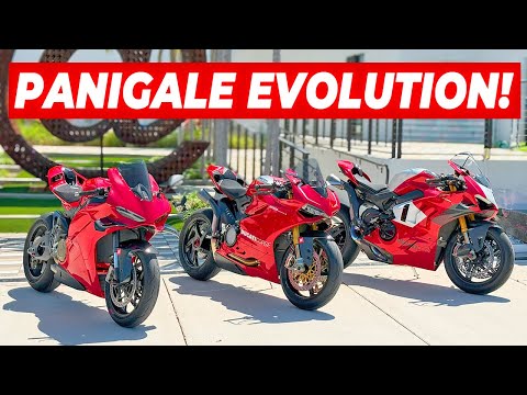RIDING Ducati’s HOLY TRINITY! 1199R vs. 2023 Panigale V4R vs. 2025 V4 Compared!