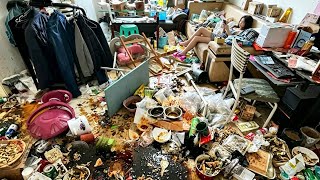 The Cleaner's House Was Piled High With Garbage; It Was Outrageous.