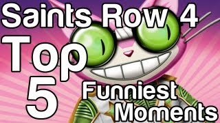 Saint Row 4 Top 5 Funny Moments (SPOILERS) | WikiGameGuides