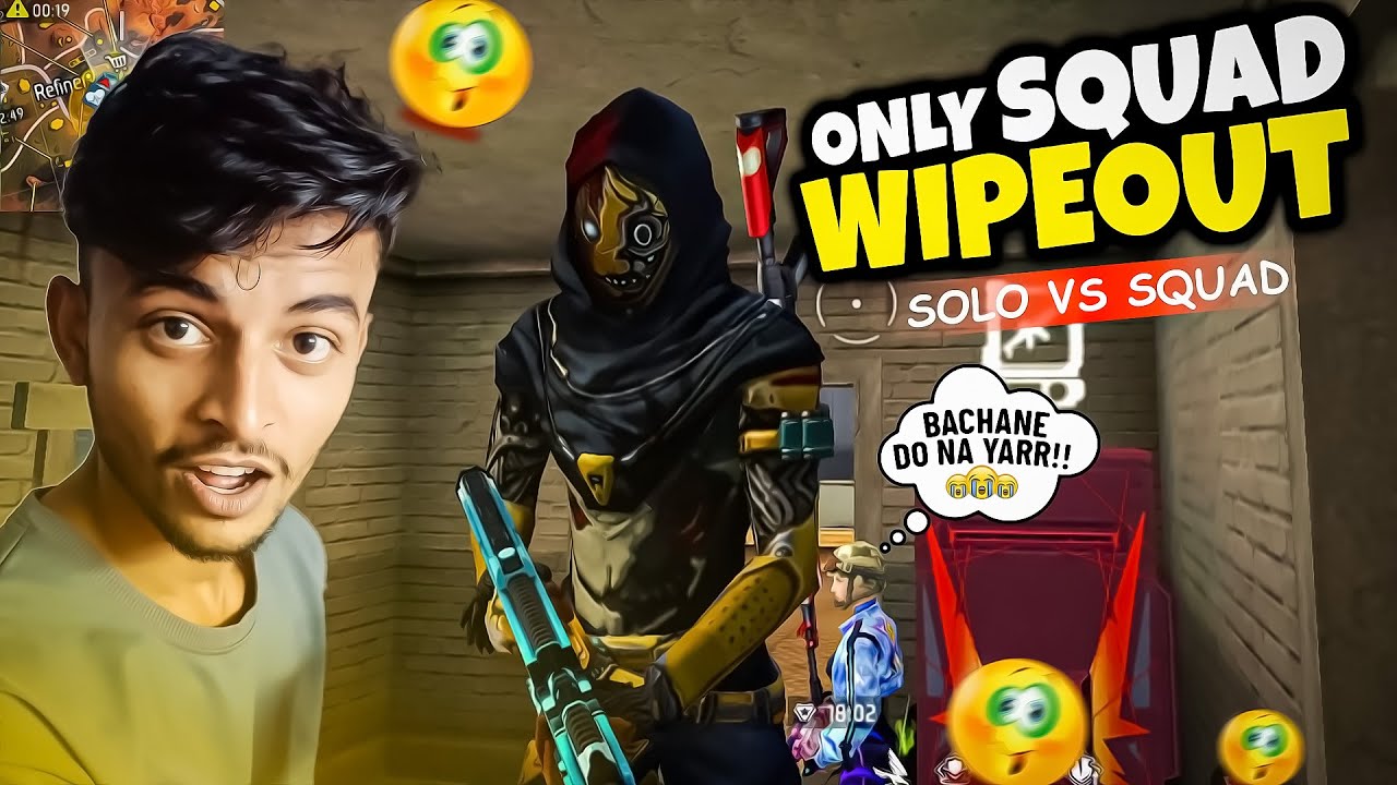 30 KILLS WITH TROGON & WOODPECKER IN SOLO VS SQUAD | GAMSON FREE FIRE