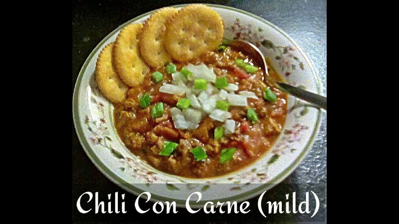 Chili Con Carné (mild) - YouTube