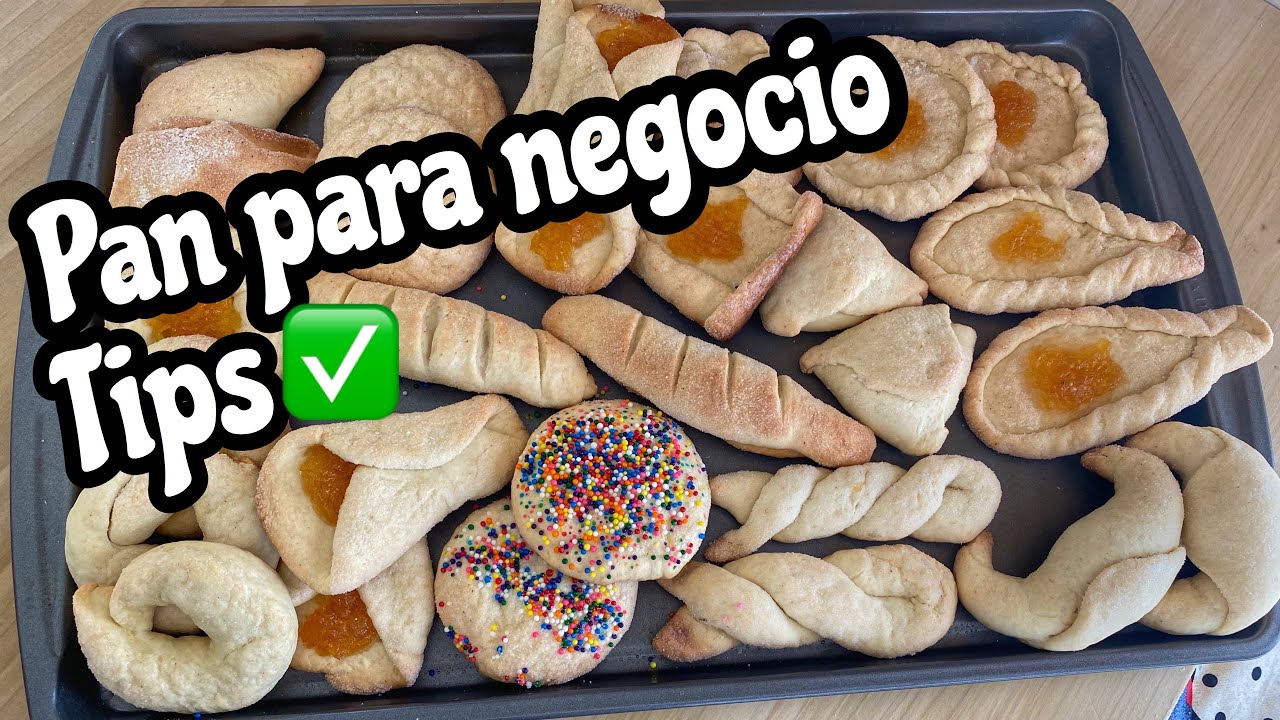 CÓMO HACER PAN DULCE PARA NEGOCIO -clase de panadería- - YouTube