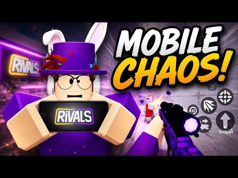 I tried MOBILE in Roblox Rivals for the first time..