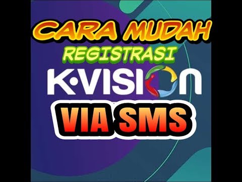 cara mengisi paket K-vision. 