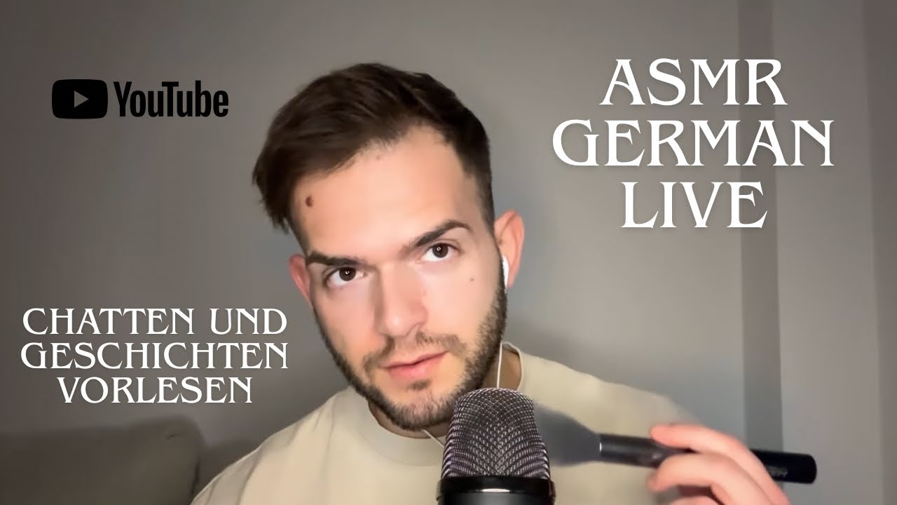 ASMR GERMAN LIVE | Keine Verabredung für den Abend? Dann chill mit uns! ☺️🤝🏼