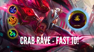How to turn your gold lead into LP! - CRAB RAVE & CLEAR MIND - TFT SET 11