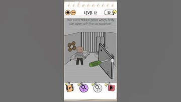 Prison Escape Level 12 Best Solution | Brain Test 2 Walkthrough