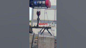 5 TON EOT CRANE  LOAD TEST