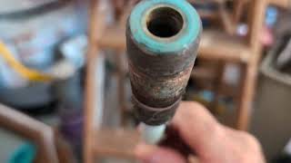 Water heater replace nipple pipe the easy way by froggy