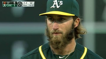 SF@OAK: Overton sets Williamson down on strikes