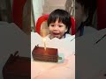 Cutest Baby Sings “Happy Birthday” Ever! 🎂❤️ #happybirthday #cake #cutebaby #birthday #cute