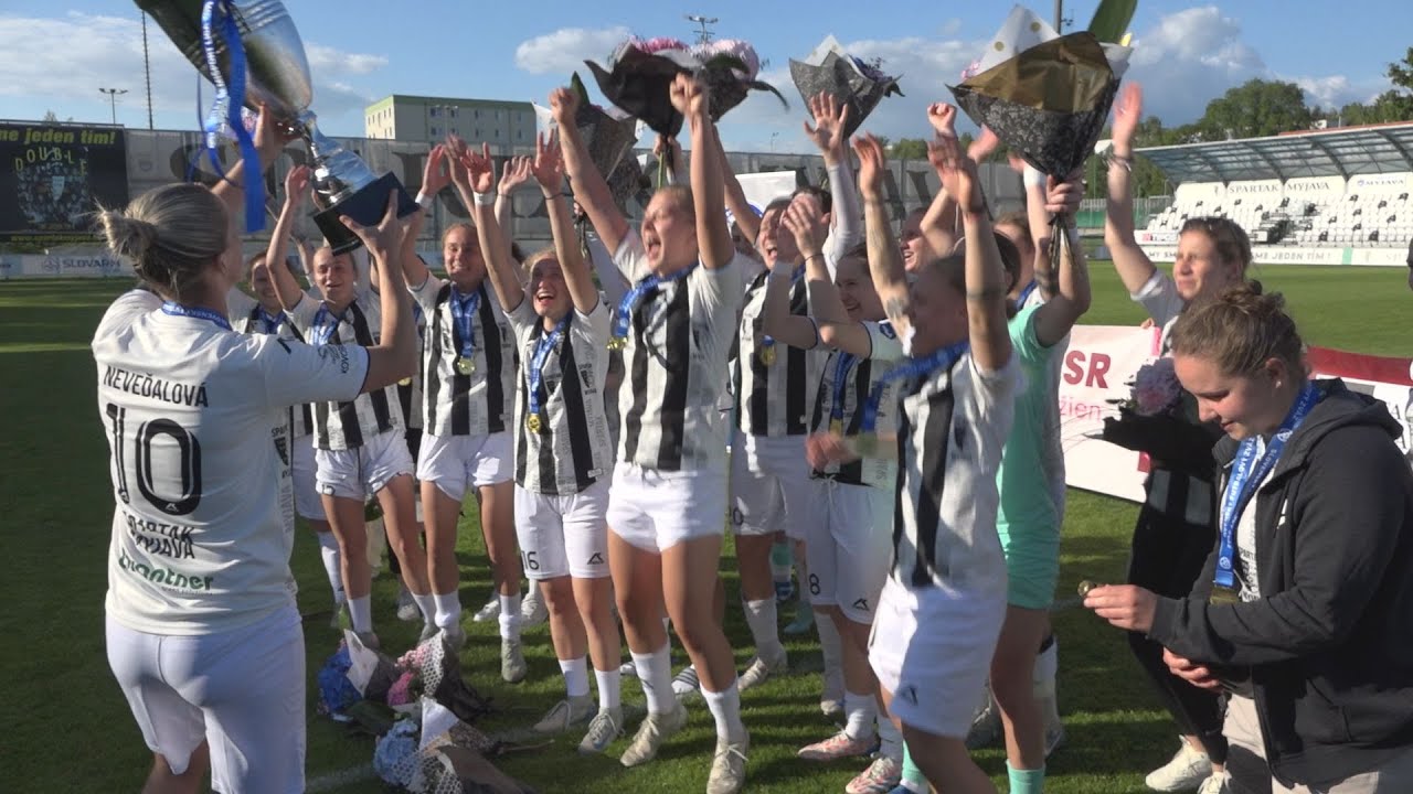 Ženy Spartaka Myjava získali štvrtý titul majster Slovenska