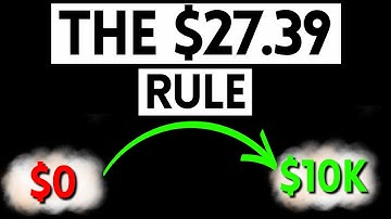 How To Save $10K Effortlessly: 6 Saving Tips ($27.39 Rule)