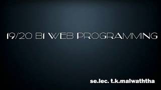 Web Programming - 1 screenshot 1