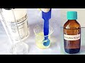 Ninhydrin Test and Reagent Preparation Quiz