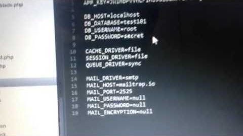 SQLSTATE[1045] access denied on Laravel 5 migration Solution