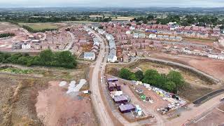 Orchard Grove from above, August 2024