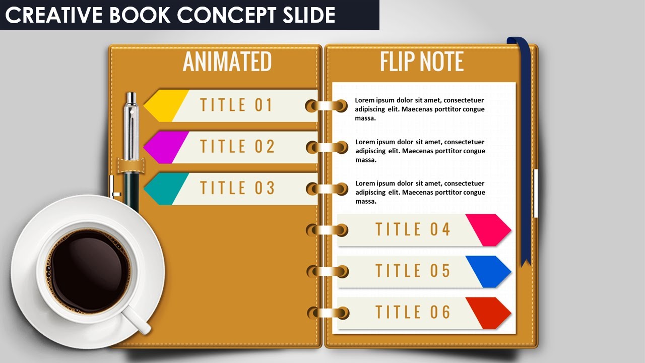 how to make powerpoint presentation look like a book