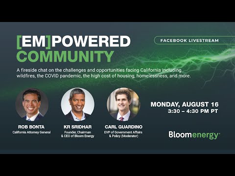 [EM]POWERED COMMUNITY featuring California Attorney General Rob Bonta