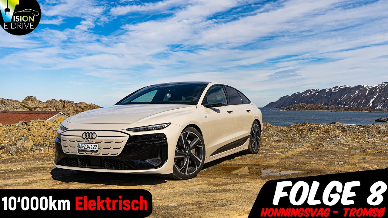 Wo sind die 500km Reichweite? Ohne Laden 8h fahren - XXL Audi A6 e-tron Roadtrip - Folge 8