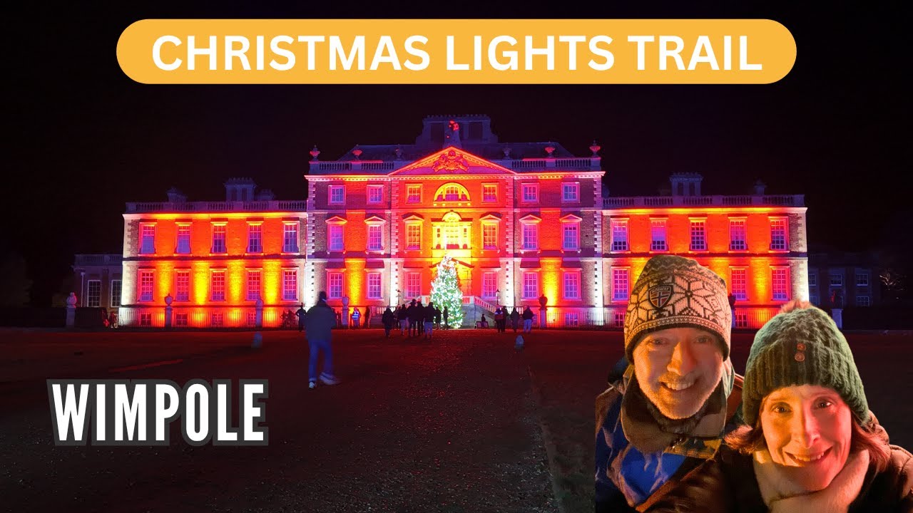🎄✨ Wimpole Christmas Lights Trail ✨🎄 | National Trust | Cambridgeshire, UK