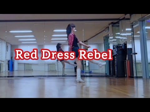 ( Count ) Red Dress Rebel ( 초급 라인댄스 ) - Line Dance 