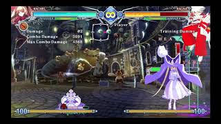BBCF2 Rachel 5C midscreen combos