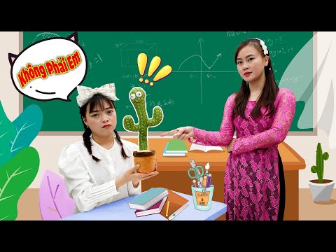 Lớp Học Vui Nhộn – Cây Xương Rồng Biết Nói ❤ BIBI TV ❤