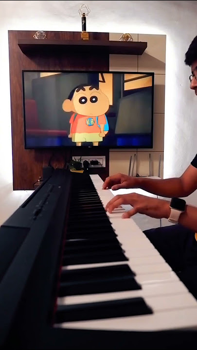 Shinchan Piano | Nostalgia #shorts #shinchan