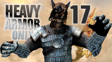 HEAVY ARMOR only - 17 - Dragonborn - a one skill challenge run