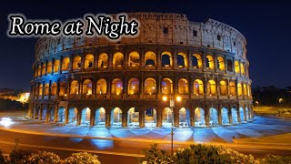 TEMPAT INDAH DI MALAM HARI DI KOTA ROMA