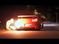 Nissan Skyline R34 GTR - Backfire from Hell