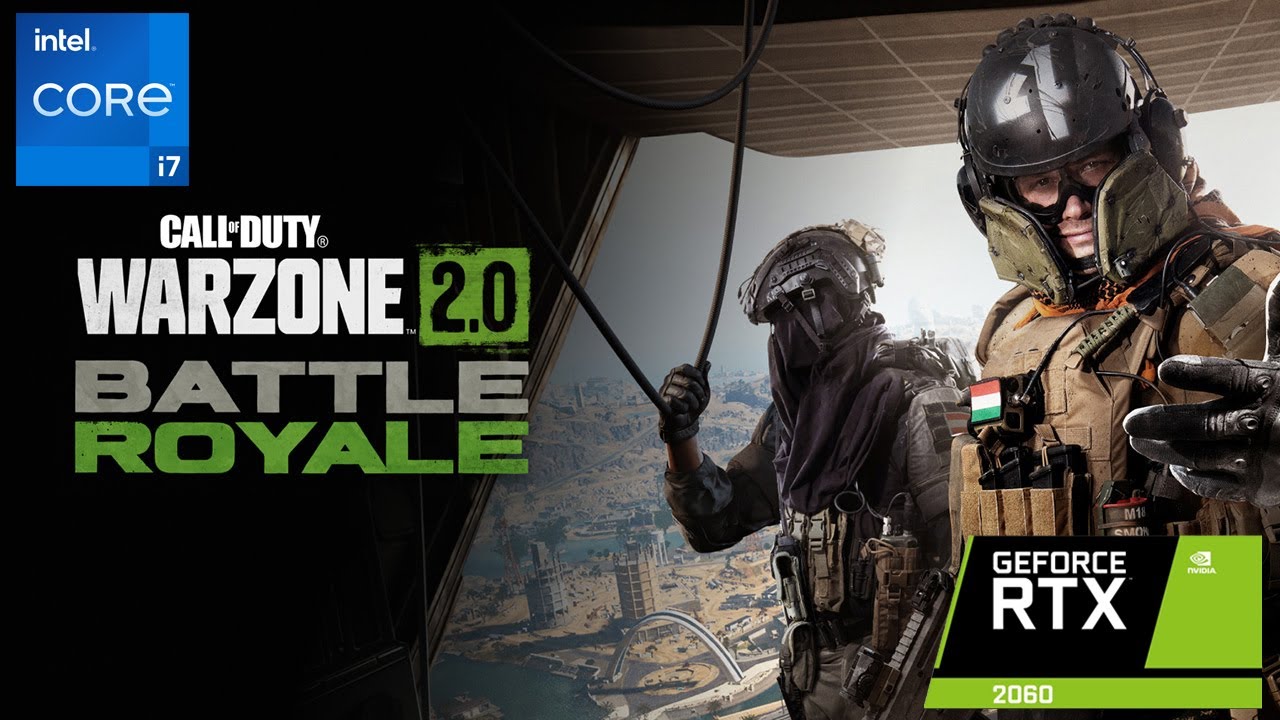 Call of Duty Warzone Gameplay with i7 4770 and RTX 2060 6Gb (High Setting)