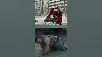 Ghost In The Shell Anime Vs Live Action Fight Chase Scene Shorts 